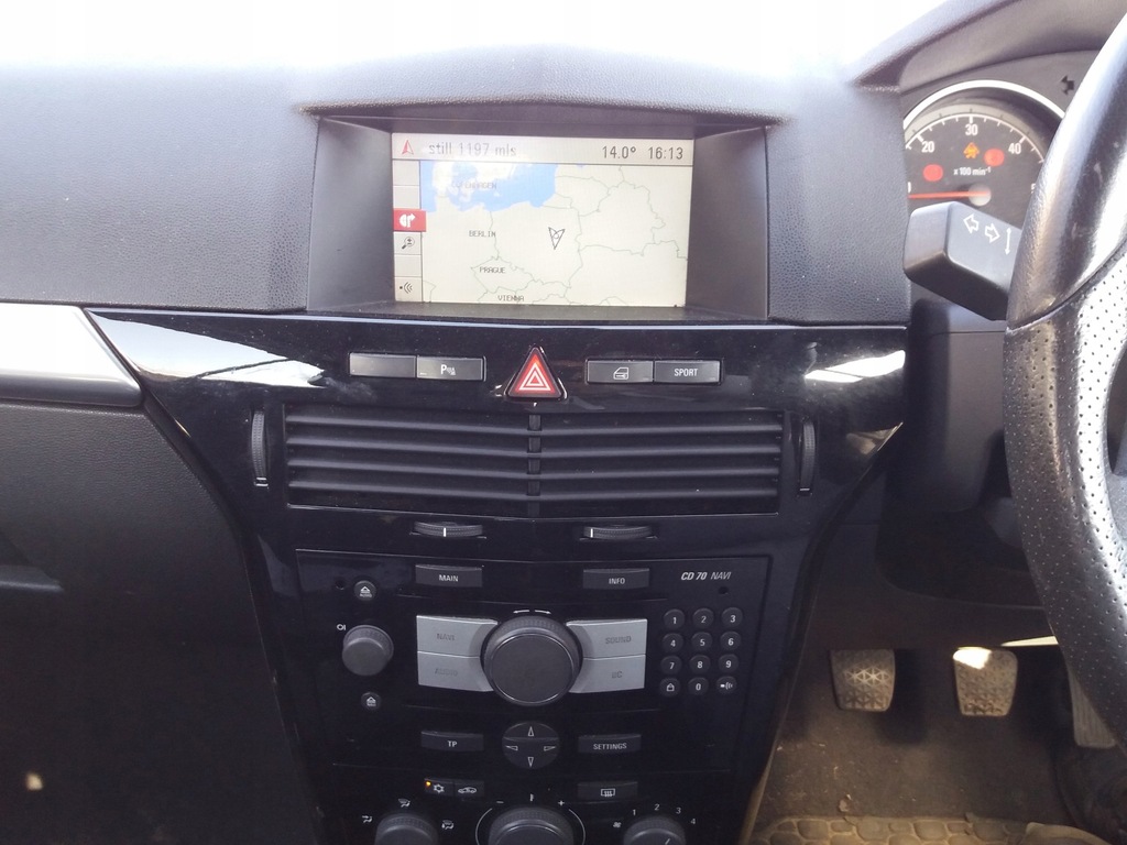 RADIO NAWIGACJA CD70 NAVI OPEL ASTRA H
