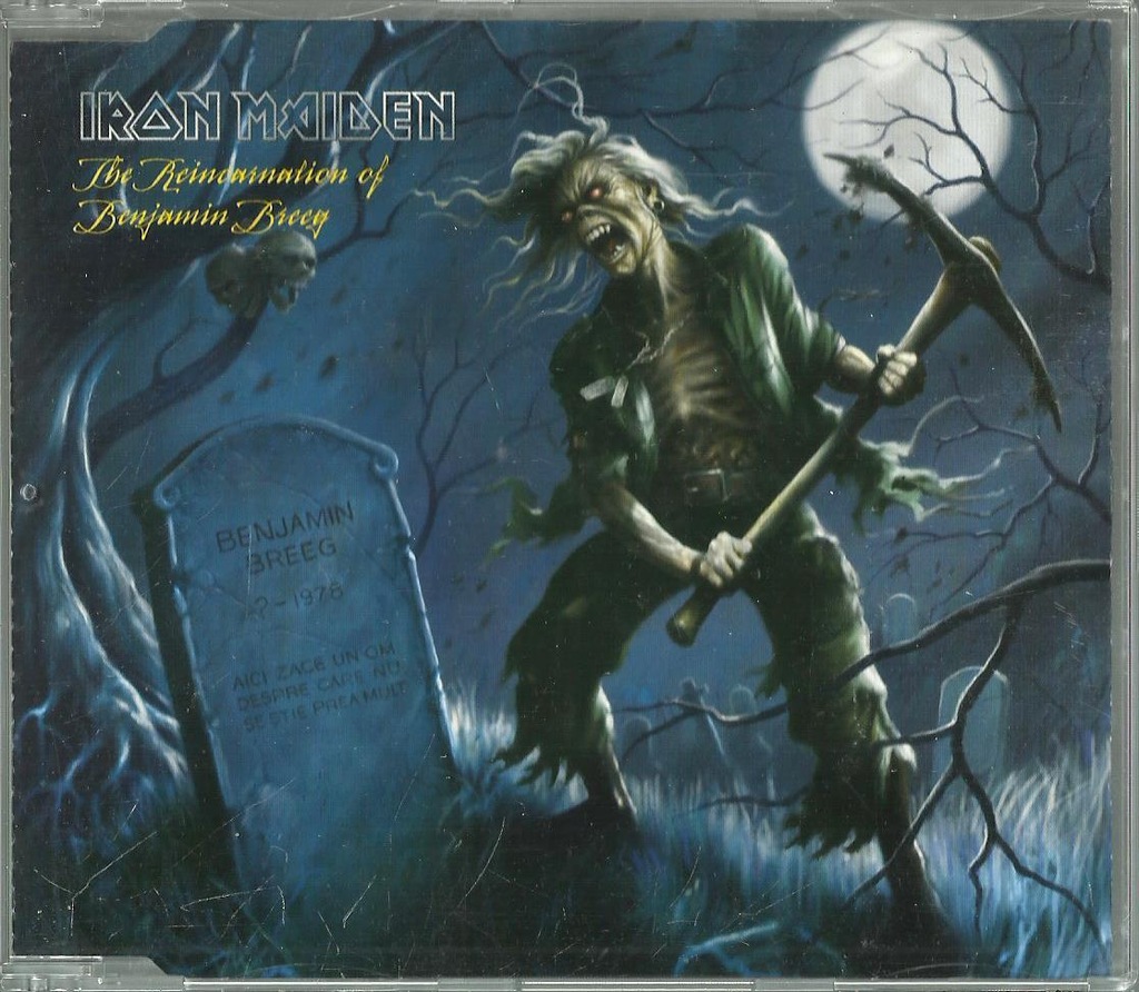 IRON MAIDEN THE REINCARNATION OF BENJAMIN BREEG CD