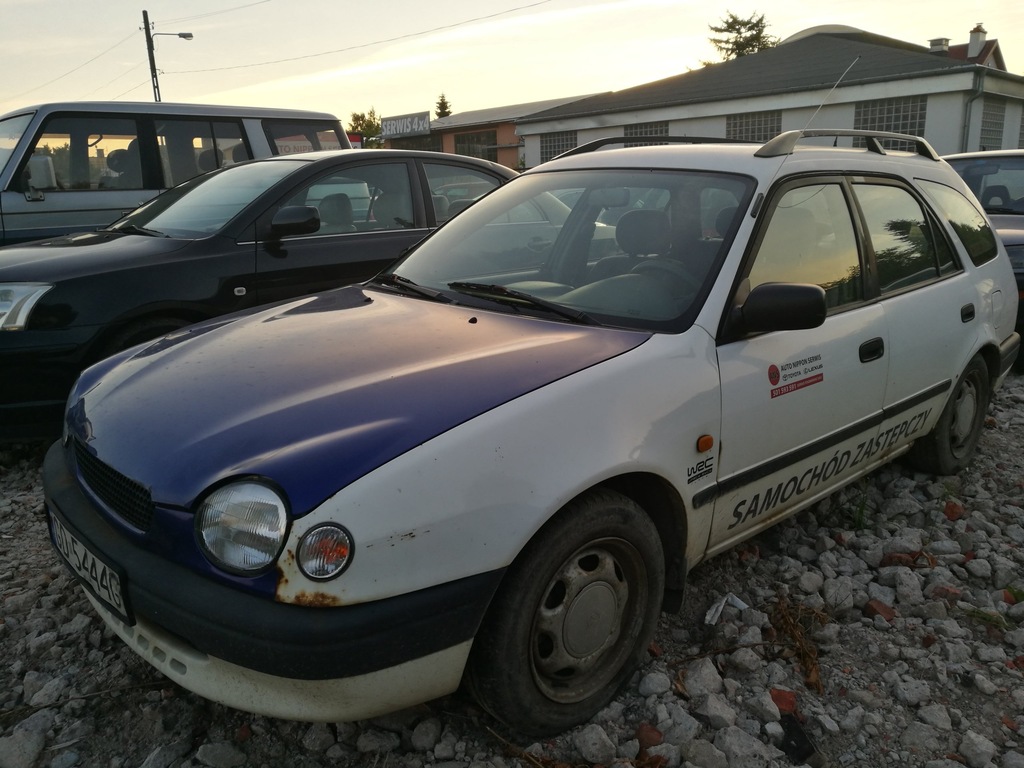 Спойлер toyota corolla e11