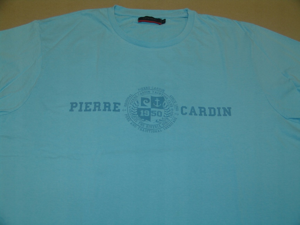 Tanio, duży,oryginalny t-shirt PIERRE CARDIN r.5XL