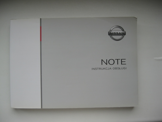 Nissan Note I Polska instrukcja Nissan Note 06-12