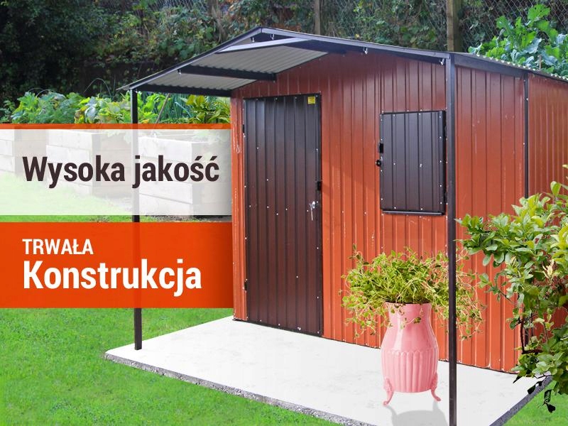 Domek narzędziowy na działkę altana LUBELSKIE