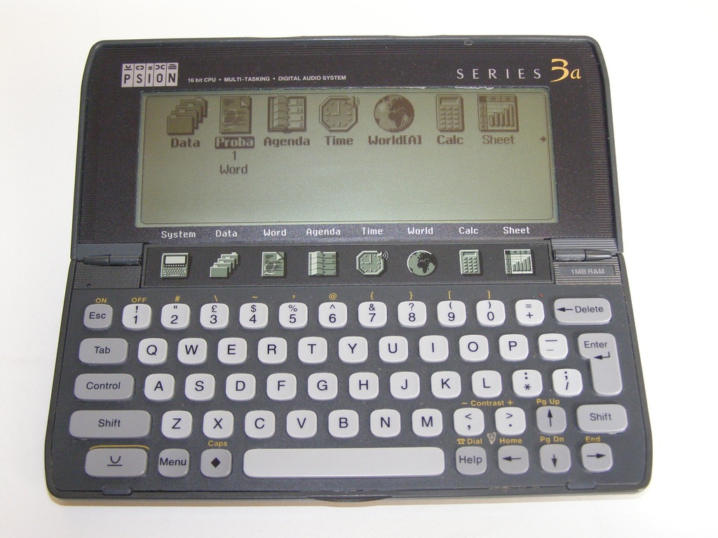 PSION SERIES 3A, PDA, sprawny, bardzo ładny stan