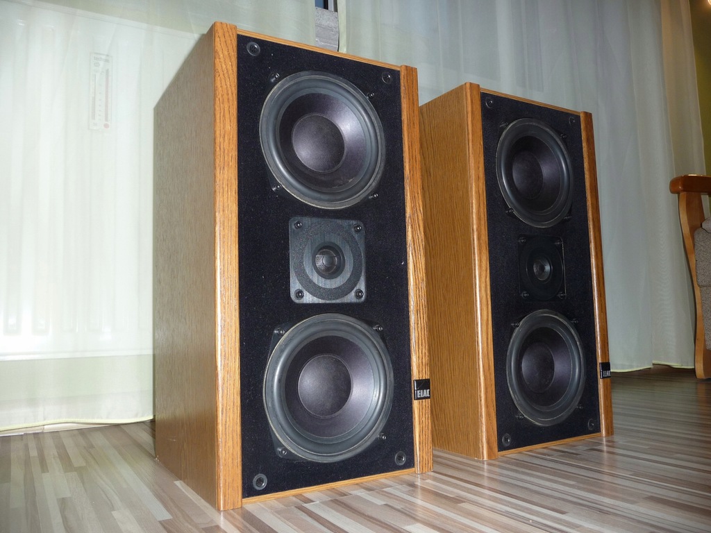 Rewelacyjne kolumny ELAC ELR-65 Hi-End