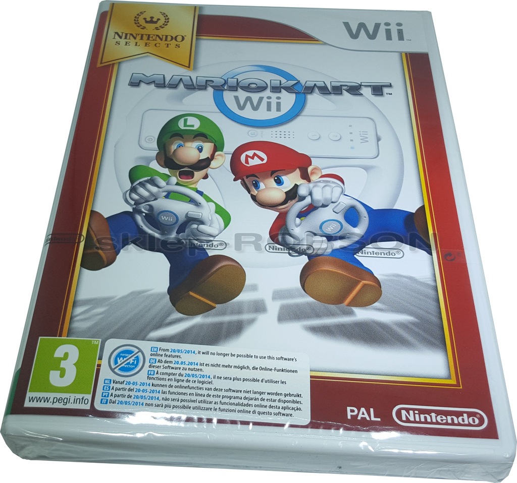 MARIO KART WII NOWA WARSZAWA SKLEP ROBSON
