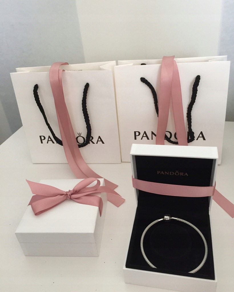 Pudełko prezentowe PANDORA opakowanie + torebka