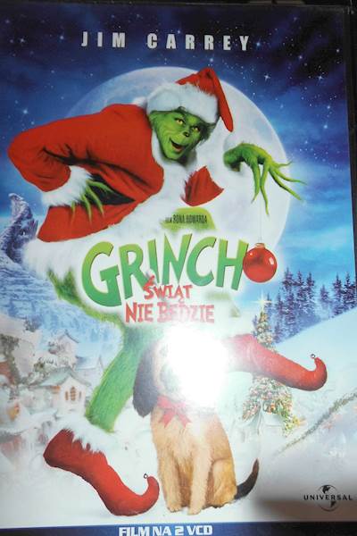 Grinch Świąt nie będzie - DVD pl lektor
