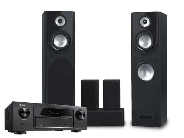 Kino domowe DENON AVR-X540BT+ Eltrax Utah 5.0