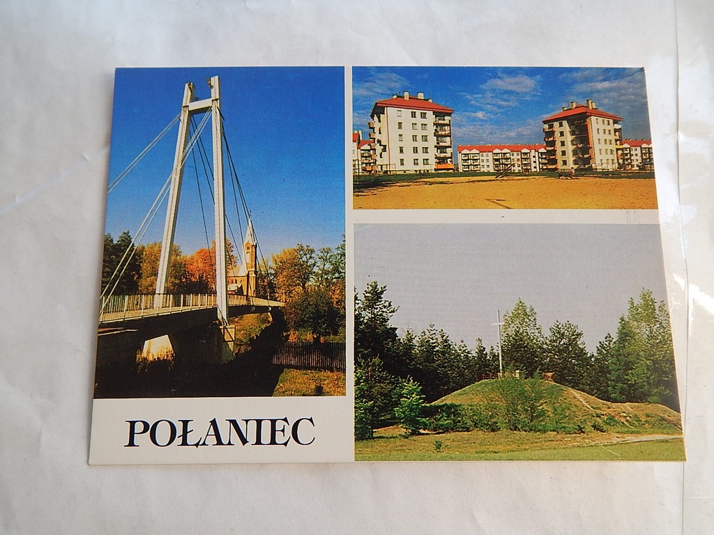 Połaniec k. Sztaszów kopiec Kościuszko most osiedl