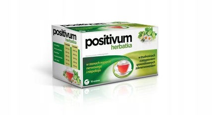 POSITIVUM HERBATKA ZIOŁOWA, USPOKOJENIE,ODPRĘŻENIE