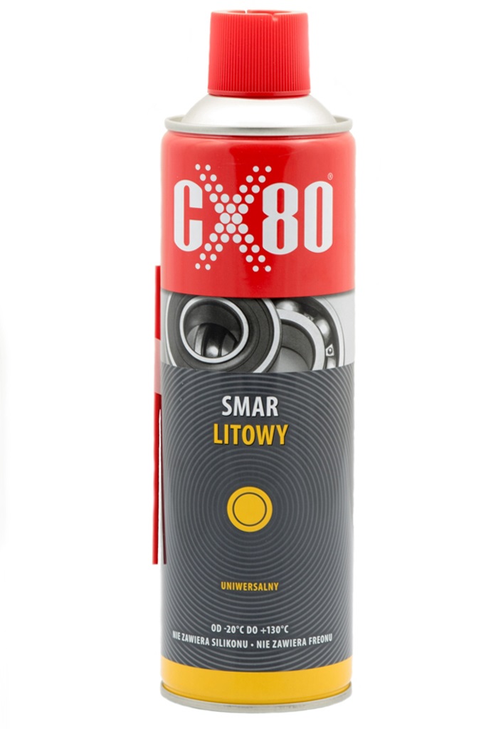 Smar Litowy uniwersalny spray 500 ml CX-80
