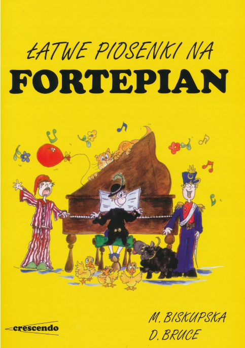 Łatwe piosenki na fortepian - nuty na fortepian