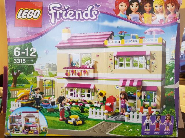 LEGO FRIENDS DOM OLIVII 3315 KOMPLETNY