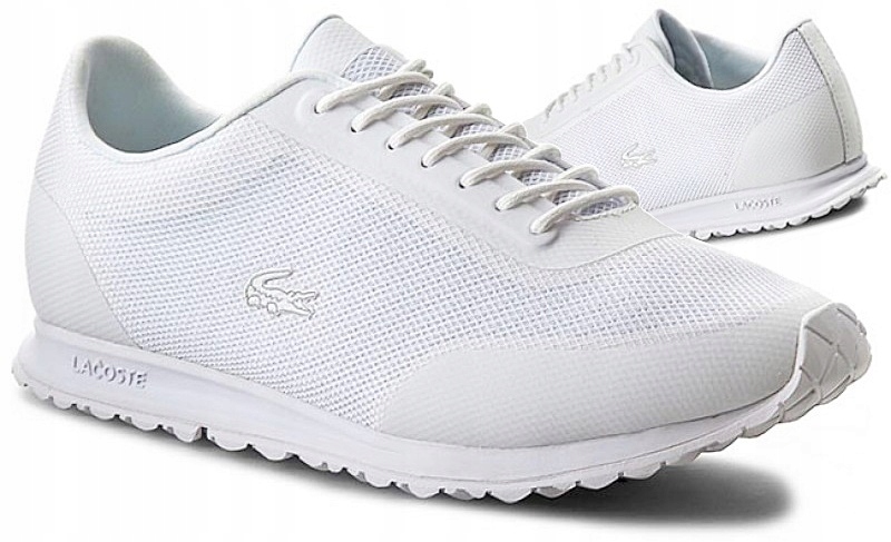 LACOSTE BUTY DAMSKIE SNEAKERSY HELAINE 116 BIAŁE