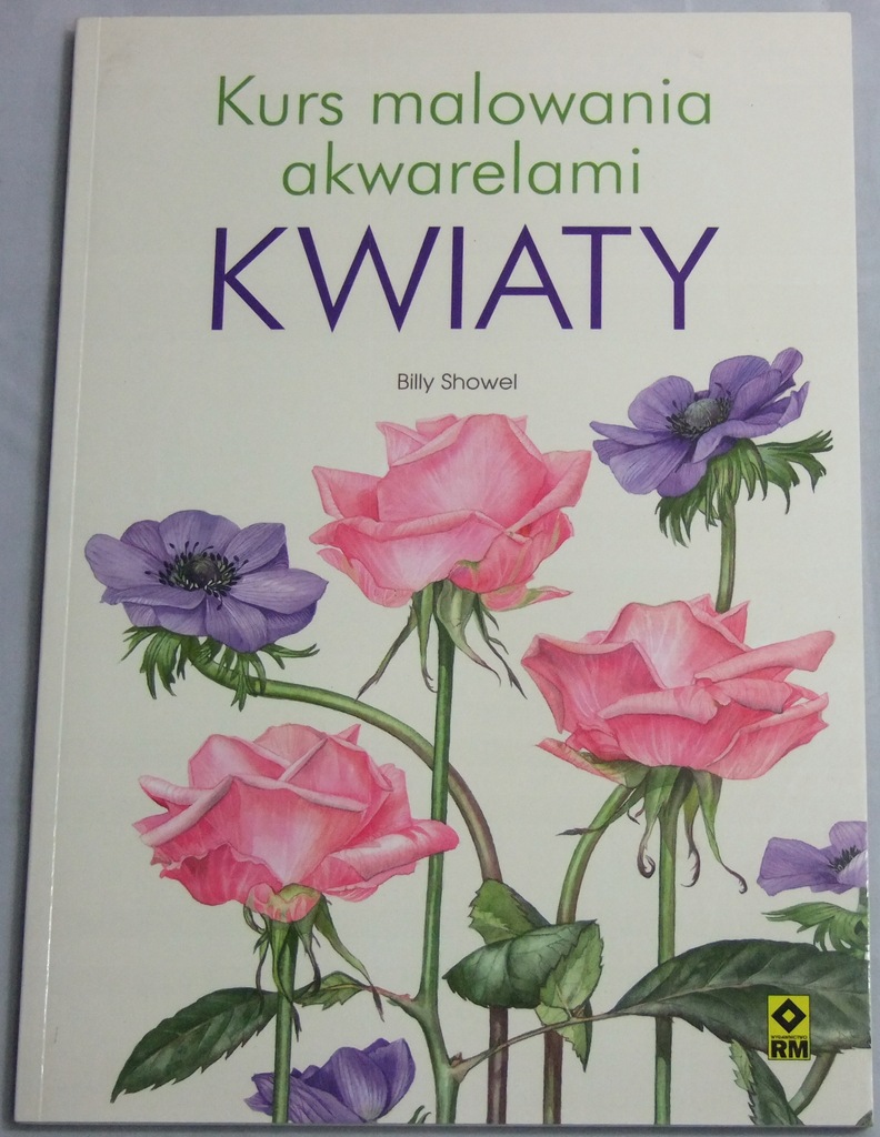 Showel - Kurs Malowania Akwarelami Kwiaty J8