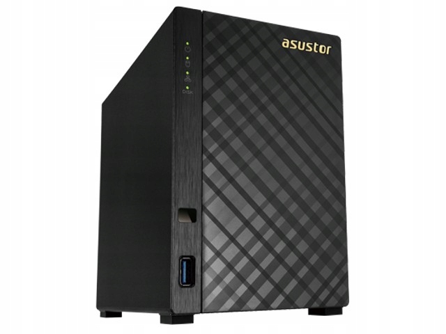ASUSTOR NAS AS1002TV2 Tower 2-dyskowy