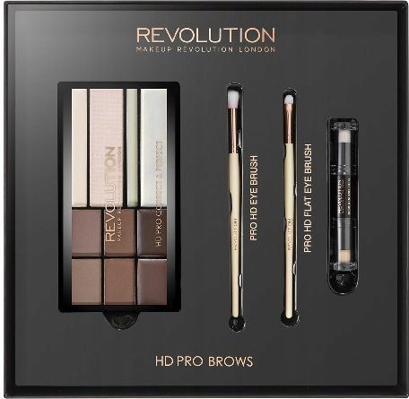 Makeup Revolution REVOLUTION*Zestaw HD Pro Brows