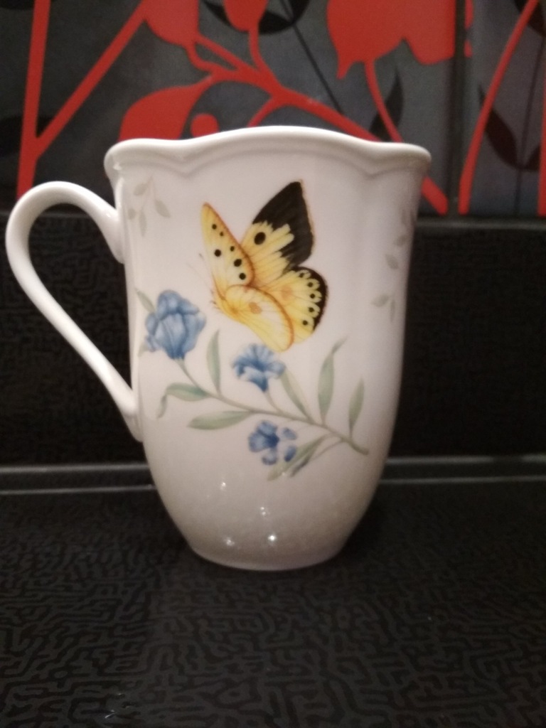 Kubek porcelana Lenox Butterfly 