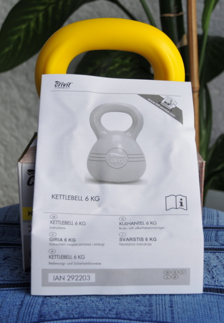 Kettlebell Crivit 6 kg (Germany) - 7167936110 - oficjalne archiwum Allegro