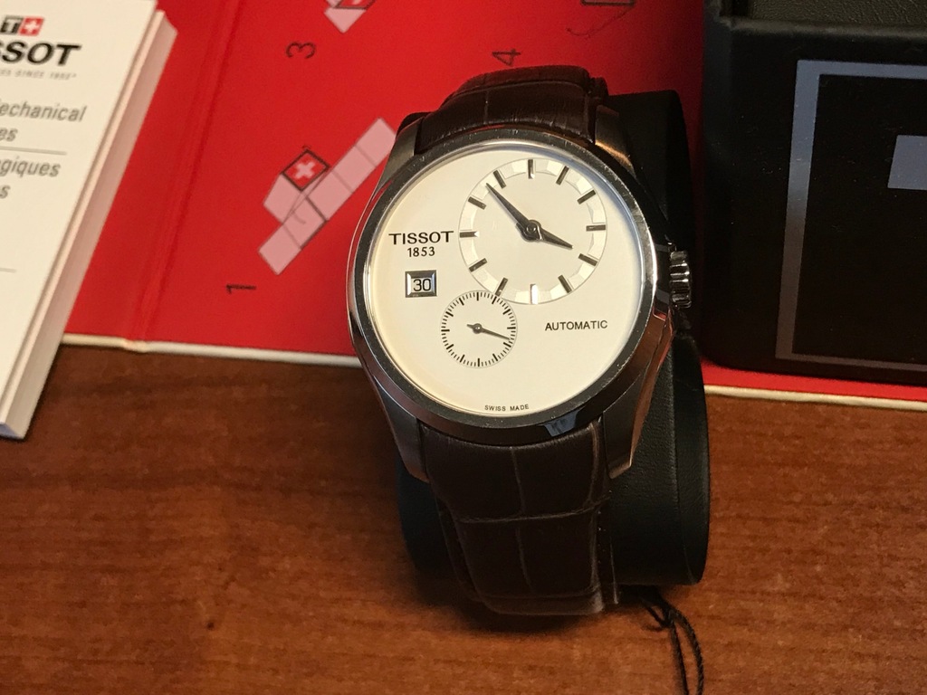 tissot couturier small second