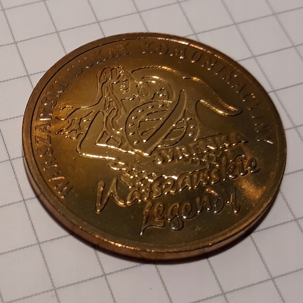 Warszawski Dukat Komunikacyjny - Legendy - Syrenka