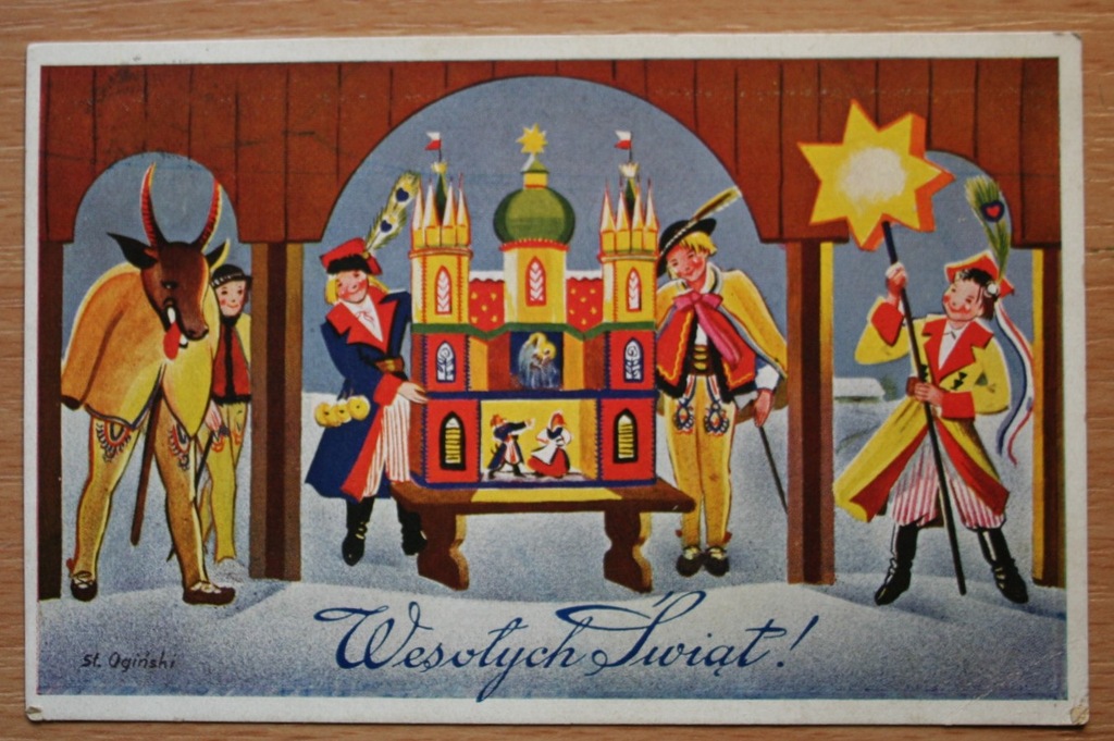 ST. OGIŃSKI: SZOPKA KRAKOWSKA, KOLĘDNICY, FOLKLOR