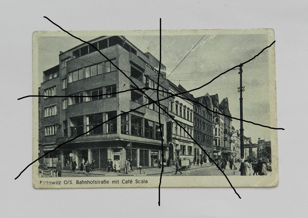 KATOWICE - ulica DWORCOWA 13, KAWIARNIA SCALA !!!