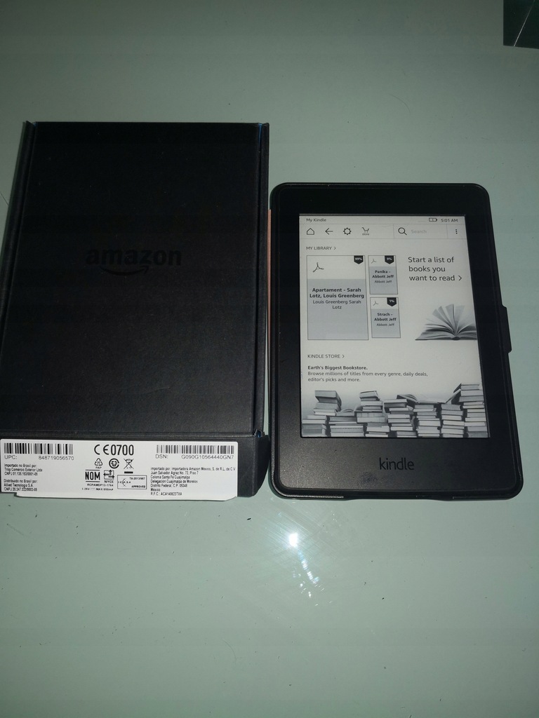 BCM kindle paperwhite 3