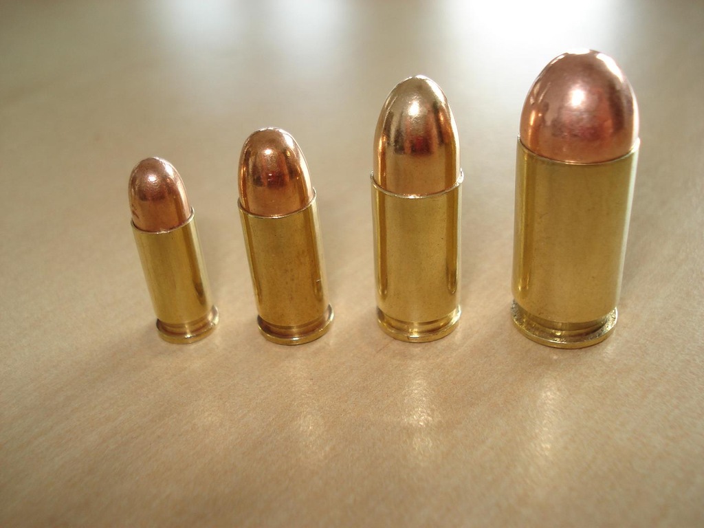 AMUNICJA NABOJE BROWNING 6,35 7,65 LUGER 9mm 45ACP