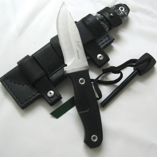 NÓŻ SURVIVALOWY Bear Grylls KRZESIWO STAL ATS-34