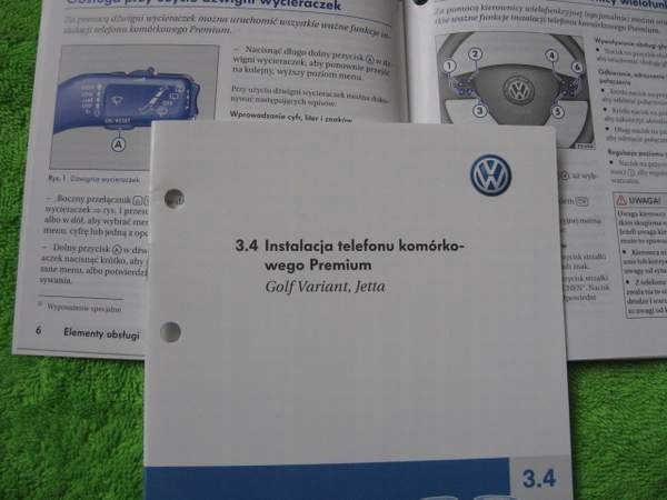 INSTRUKCJA OBSŁUGI VW PASSAT B6 VOLKSWAGEN od 2005