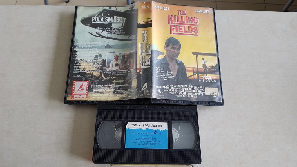 VHS POLA ŚMIERCI _ KILLING FIELDS _ STARCUT FILM