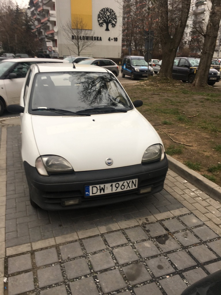 fiat seicento 1100 cm  od kobiety