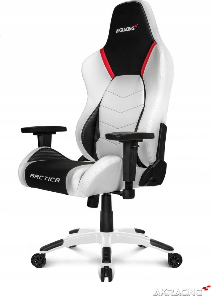 Fotel gamingowy Akracing Arctica Czarno-biały