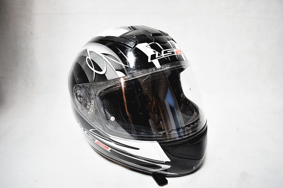 KASK LS2 FF351.5 DIAMOND II Czarny Rozmiar M