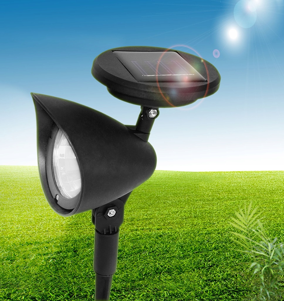 LAMPA SOLARNA REFLEKTOR OGRODOWY SOLARNY LED HIT!