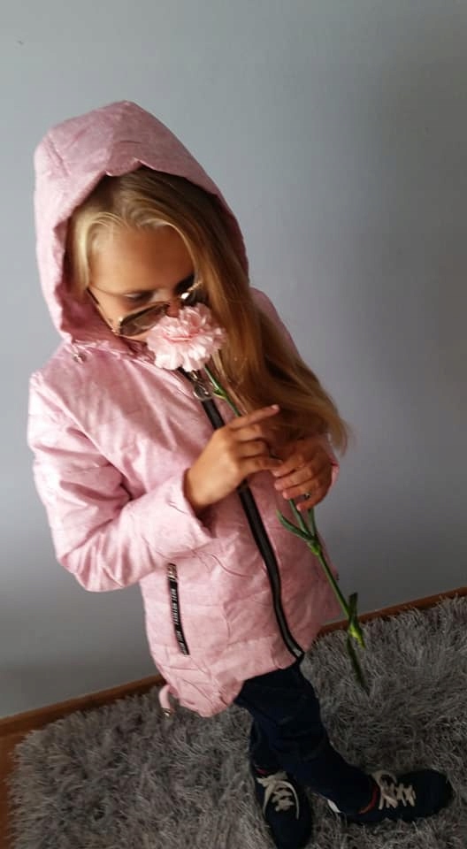 Kurtka jesienna 110 DZIEWCZYNKA kurteczka HIT