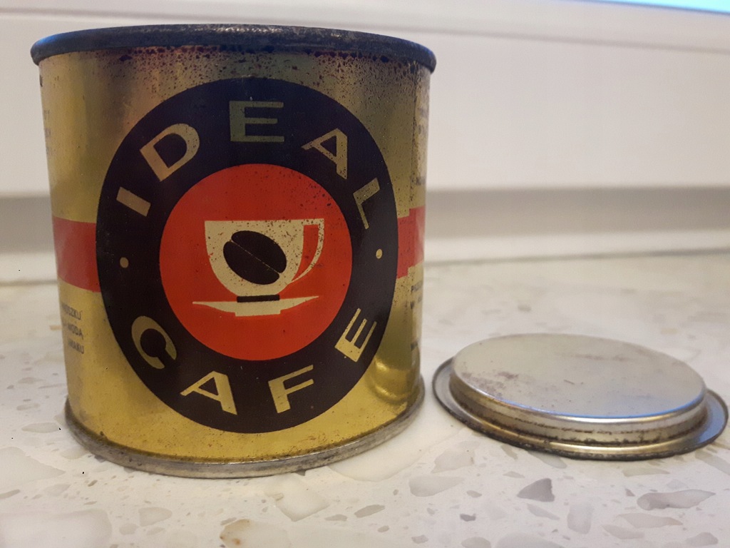 kawa Ideal Cafe Ovita PRL 1976 42-letnia