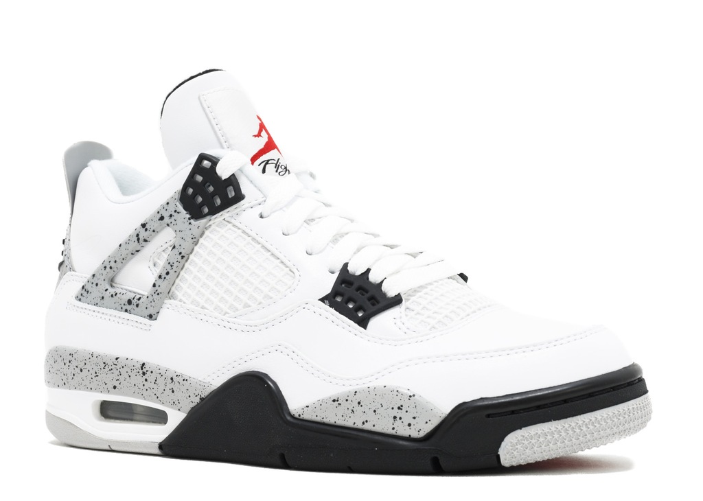 NIKE AIR JORDAN 4 IV RETRO OG WHITE CEMENT r. 44 7675859369