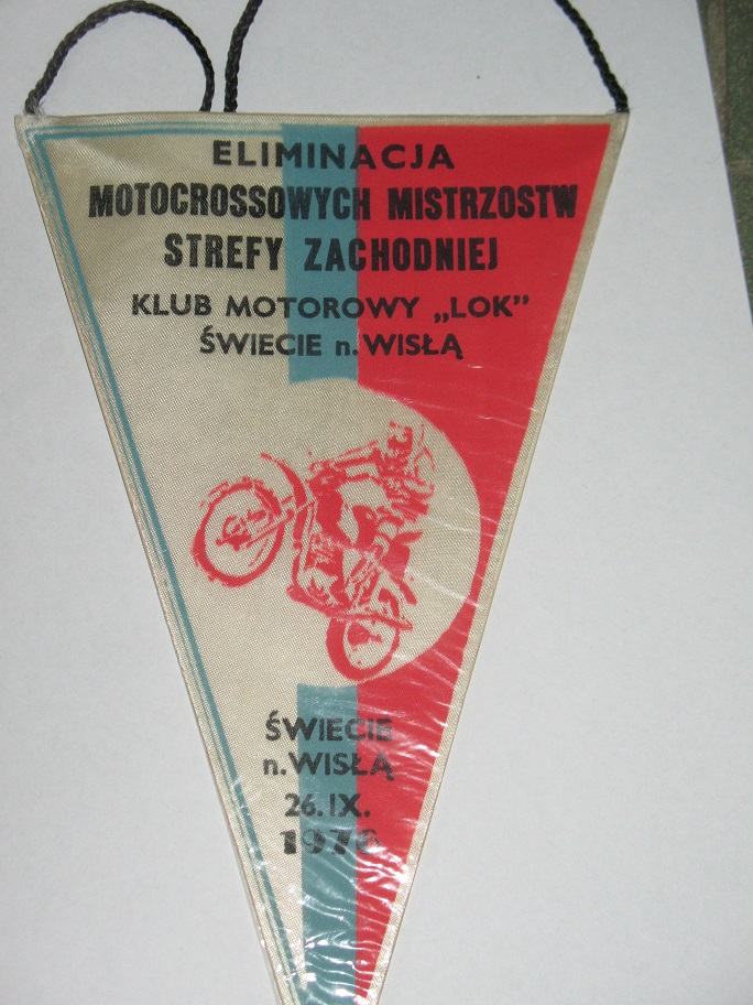 MOTOCROSS MISTRZOSTWA KM LOK ŚWIECIE n WISŁĄ 1976