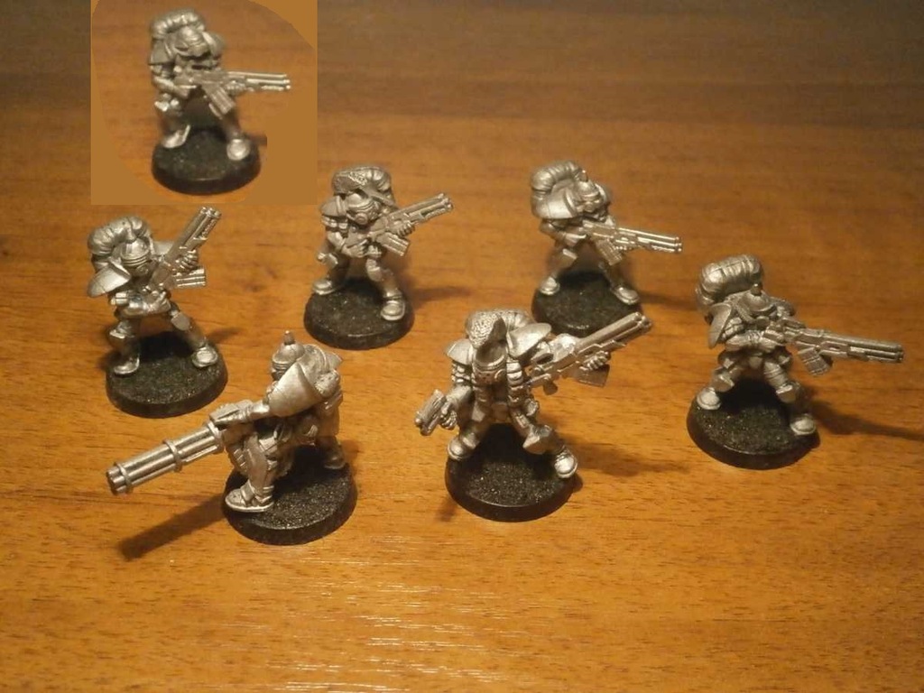 Figurki Warzone METAL stare wzory 01