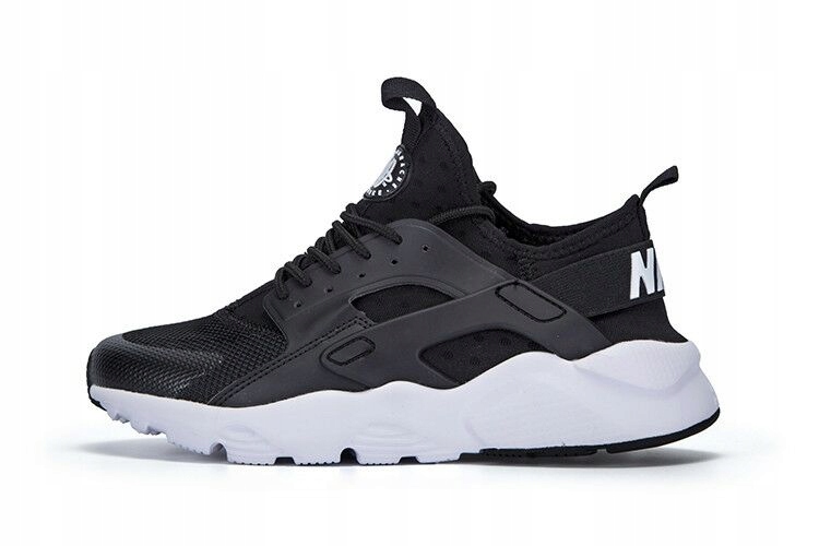 BUTY NIKE AIR HUARACHE CZARNE BIAŁE DAMSKIE r. 40