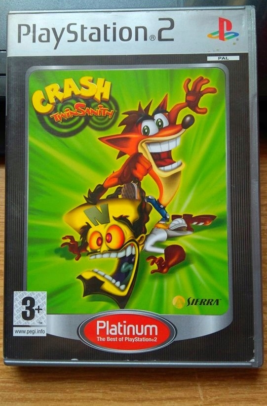 Crash Twinsanity -Playstation 2 PS2 -licytacja BCM