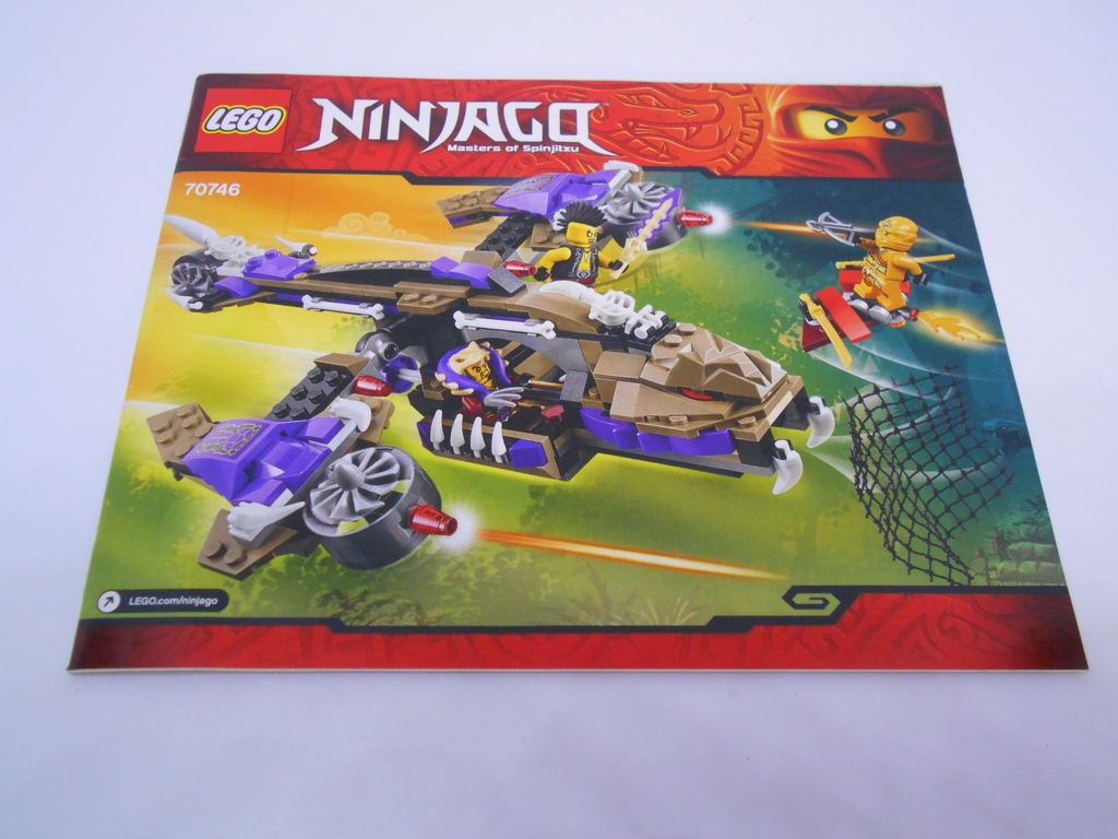 Instrukcja LEGO Ninjago Condrai Copter Atack 70746