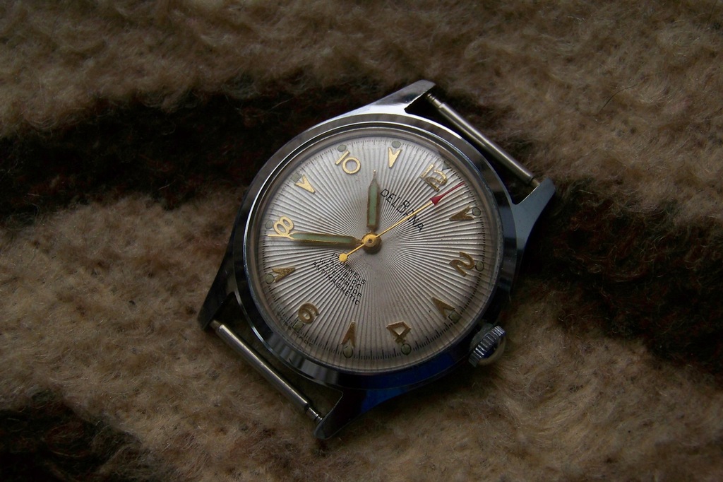 Zegarek Delbana mechaniczny lata 60/70 stan bdb