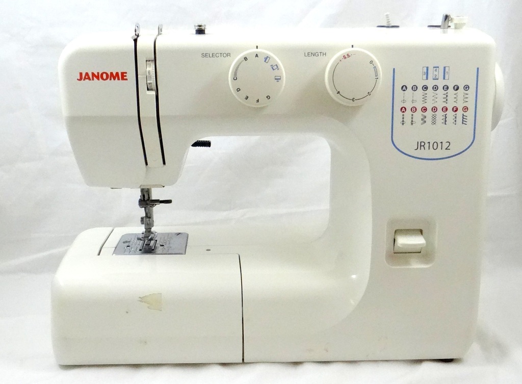 Maszyna do szycia Janome JR1012 + WALIZKA !