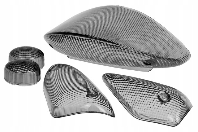 Klosze kierunkowskazów REVO czarne, Yamaha Aerox
