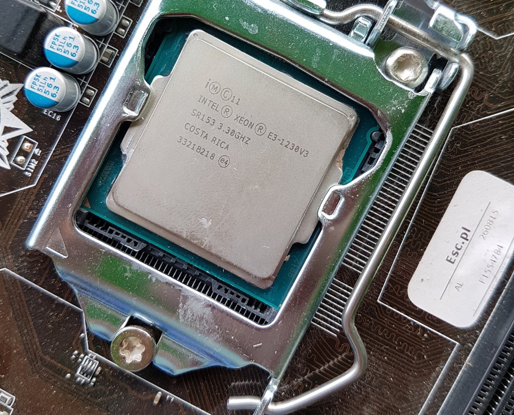  Intel Xeon E3-1230 v3 LGA1150 4x3,3GHz Haswell i7
