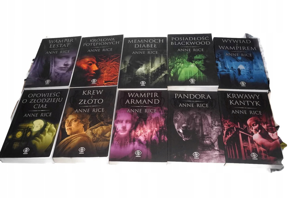Kroniki Wampirów Anne Rice 10 tomów