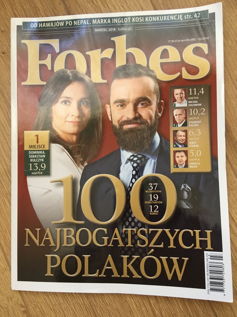 Forbes Polska Marzec 2018 czasopismo